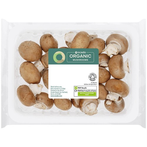 Ocado Organic Button Mushrooms thumbnail 2
