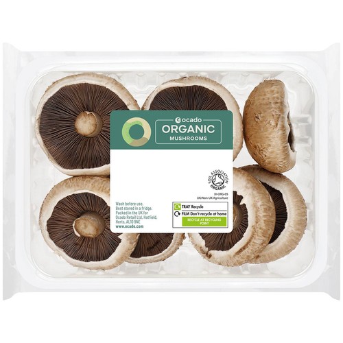 Ocado Organic Portabellini Mushrooms thumbnail 2