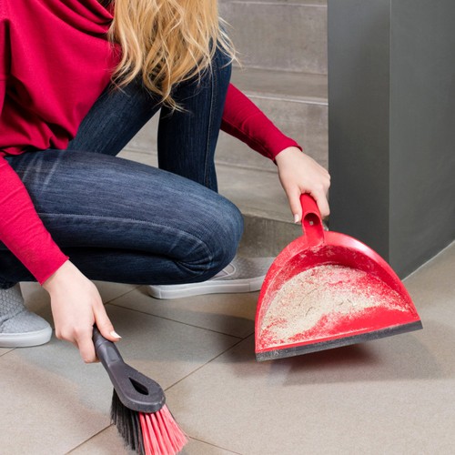 Vileda 2 in1 Dustpan & Brush Set thumbnail 2