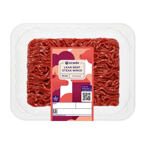 Ocado Lean Beef Steak Mince 5% Fat thumbnail 2