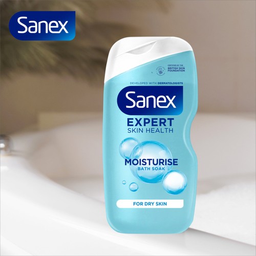 Sanex Expert Skin Health Moisturising Bubble Bath Soak thumbnail 6