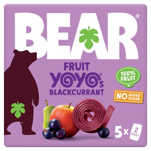 BEAR Fruit Yoyos Blackcurrant Multipack