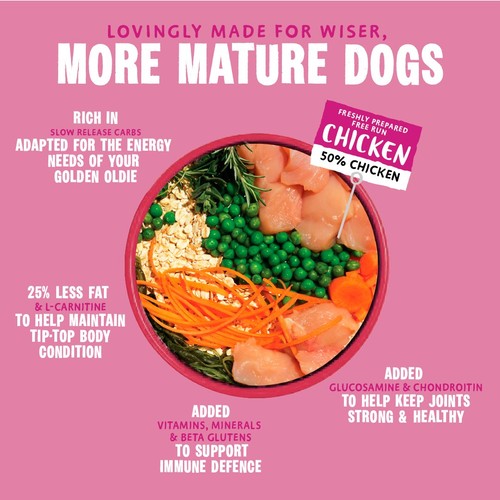 Barking Heads Golden Years Dry Dog Food  thumbnail 2