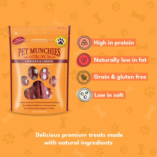 Pet Munchies Chicken & Cheese Dog Treats thumbnail 2