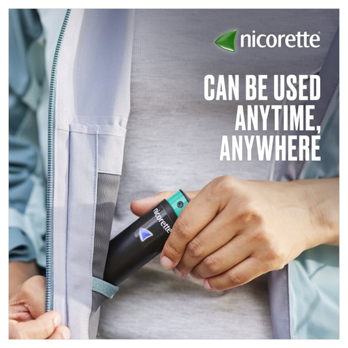 Nicorette QuickMist Mouth Spray, Freshmint Duo, 1 mg (Stop Smoking Aid) thumbnail 5