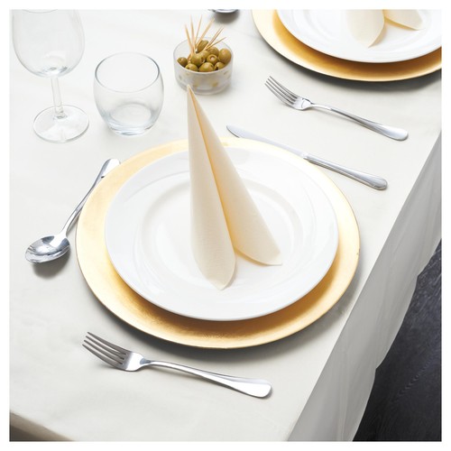 Dunisilk Table Cover, Cream, 138x200cm thumbnail 3
