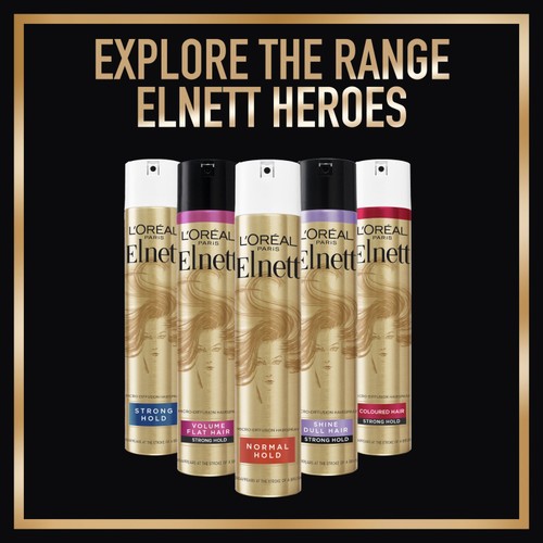 L'Oreal Hairspray by Elnett for Flexible Hold & Shine thumbnail 5