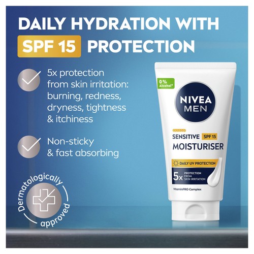 NIVEA MEN Sensitive Cooling Shaving Gel with 0 % Alcohol  thumbnail 5