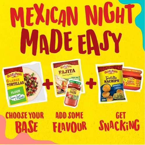 Old El Paso Mexican Stand 'N' Stuff Smoky BBQ Taco Kit with Soft Shells thumbnail 7