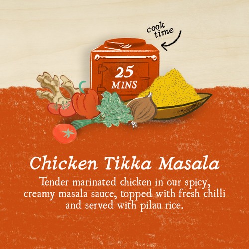 Charlie Bigham's Chicken Tikka Masala & Pilau Rice for 2 thumbnail 4