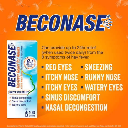 Beconase Hayfever Relief for Adults Nasal Spray thumbnail 7