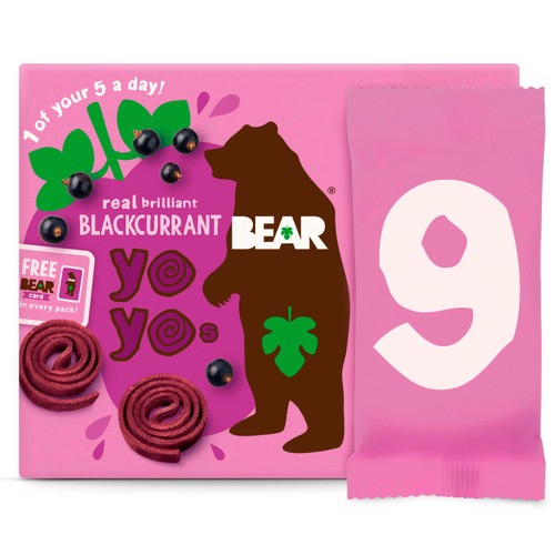 BEAR Fruit Yoyos Blackcurrant Family Pack thumbnail 4