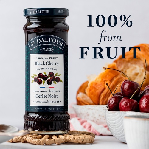 St Dalfour Black Cherry Fruit Spread thumbnail 6