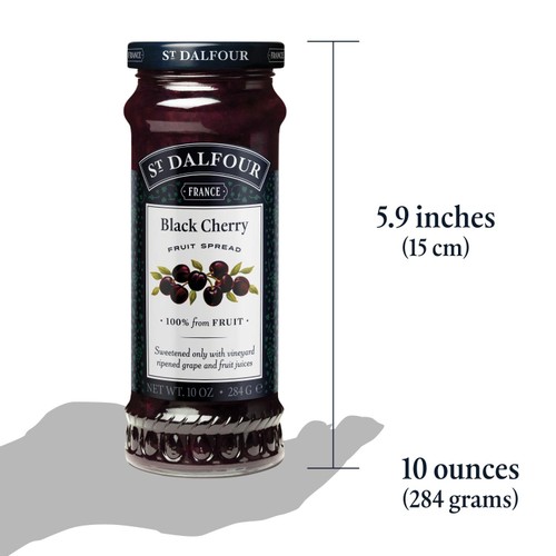 St Dalfour Black Cherry Fruit Spread thumbnail 7