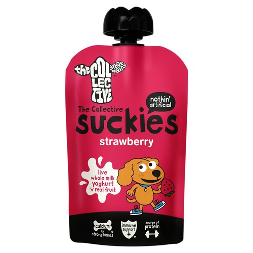 The Collective Suckies Strawberry Yoghurt