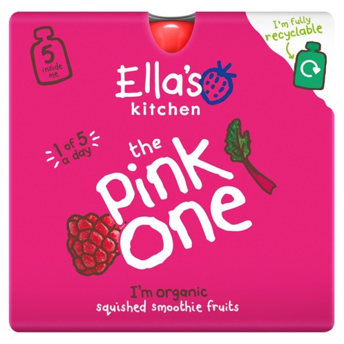 Ella's Kitchen The Pink One Smoothie Baby Food Pouch 6+ Months thumbnail 2