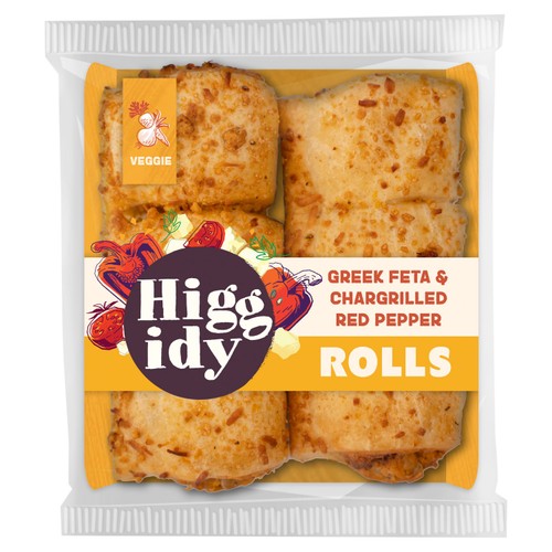 Higgidy Feta & Red Pepper Veggie Rolls