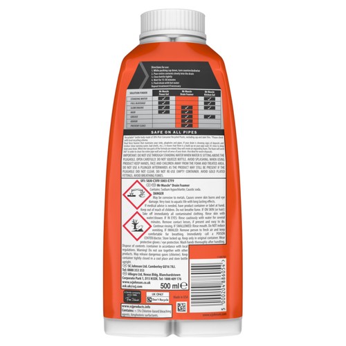 Mr Muscle Drain Foamer Odour Eliminator thumbnail 2