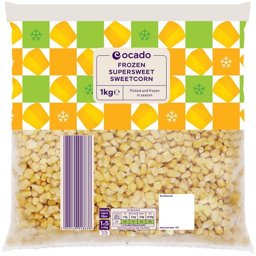 Ocado Frozen Supersweet Sweetcorn thumbnail 2