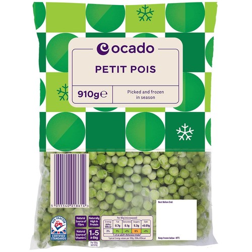 Ocado Frozen Petits Pois thumbnail 2