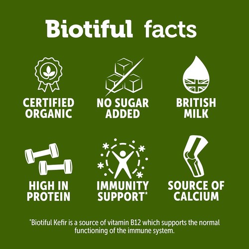 Biotiful Organic Kefir Drink Original thumbnail 2