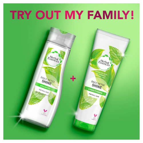 Herbal Essences Detox White Tea & Mint Shampoo thumbnail 7