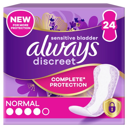 Always Discreet Incontinence Liners Normal thumbnail 2