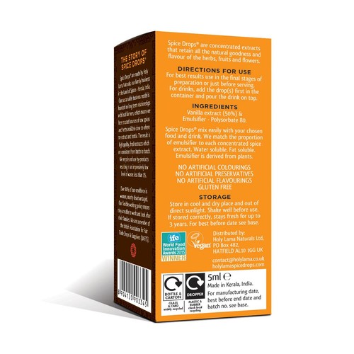 Spice Drops Concentrated Natural Vanilla Extract  thumbnail 4