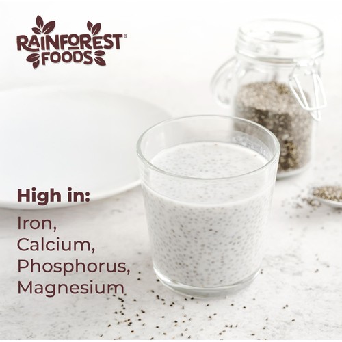 Rainforest Foods Organic Chia Seeds thumbnail 4