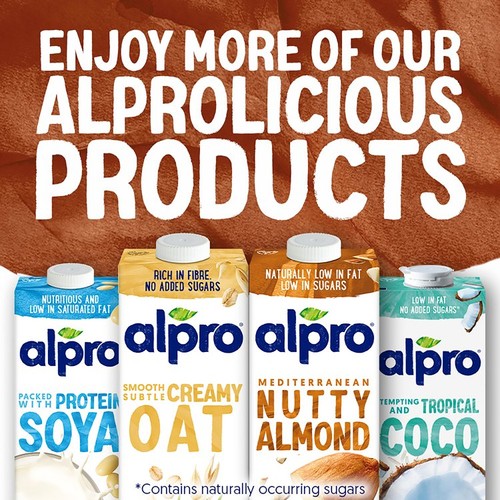 Alpro Soya Chocolate Chilled Dairy Free Drink thumbnail 4