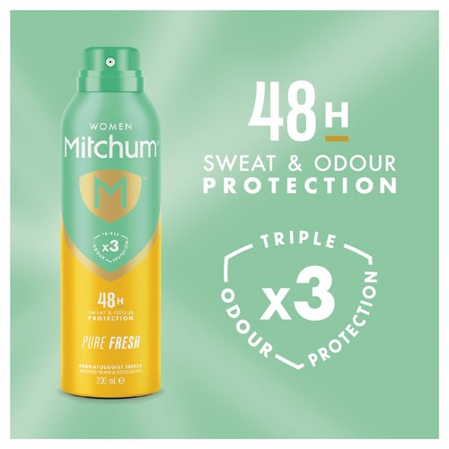 Mitchum Advanced Pure Fresh Anti-Perspirant Deodorant thumbnail 2
