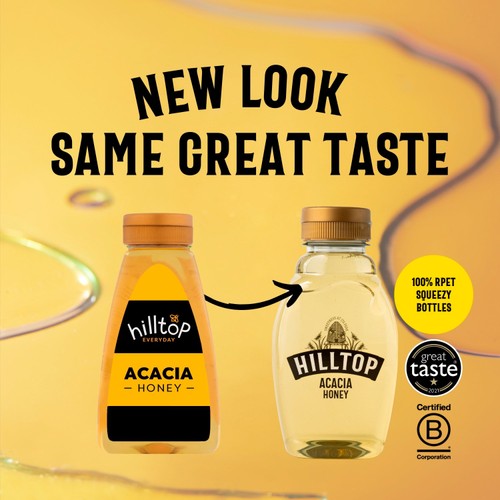 Hilltop Honey Organic Acacia Squeezy thumbnail 2