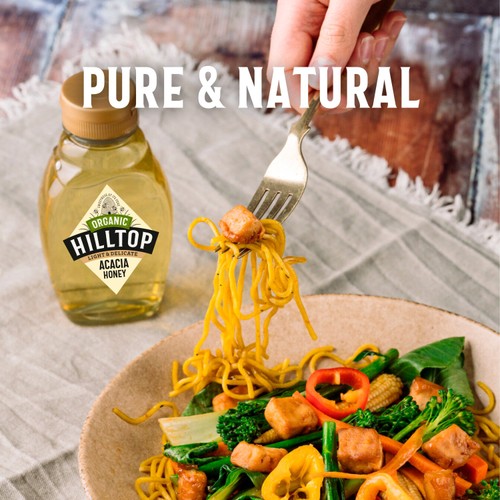 Hilltop Honey Organic Acacia Squeezy thumbnail 5