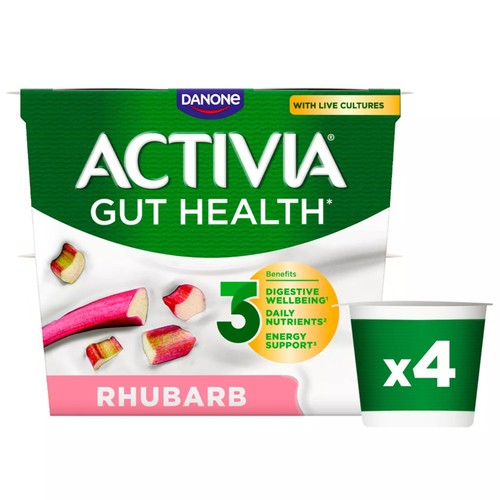 Activia Rhubarb Fruit Yoghurt