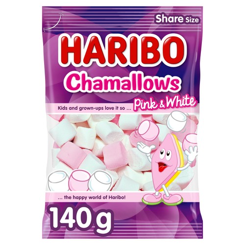 Haribo Chamallows Marshmallow Sweets Sharing Bag