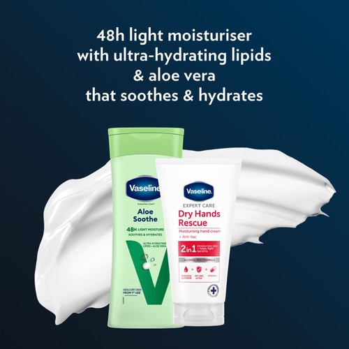 Vaseline Intensive Care Aloe Soothe Body Lotion thumbnail 2