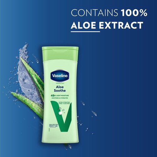 Vaseline Intensive Care Aloe Soothe Body Lotion thumbnail 5