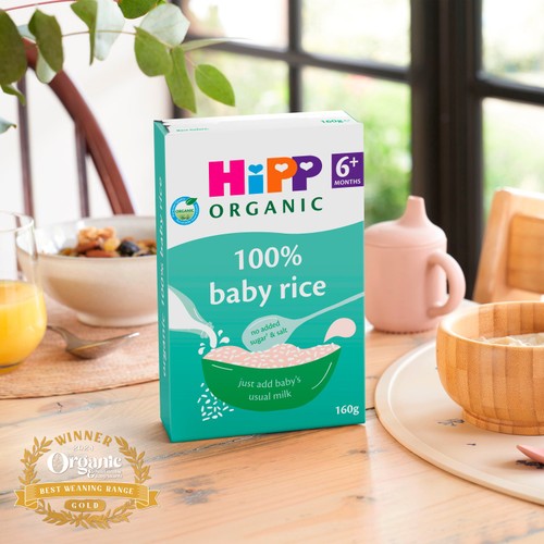 HiPP Organic 100% Baby Rice 6+ Months  thumbnail 3