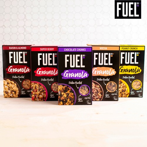 FUEL 10K Peanut Crunch Protein Granola Breakfast Cereal thumbnail 6