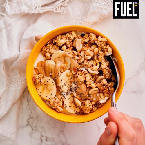 FUEL 10K Peanut Crunch Protein Granola Breakfast Cereal thumbnail 7