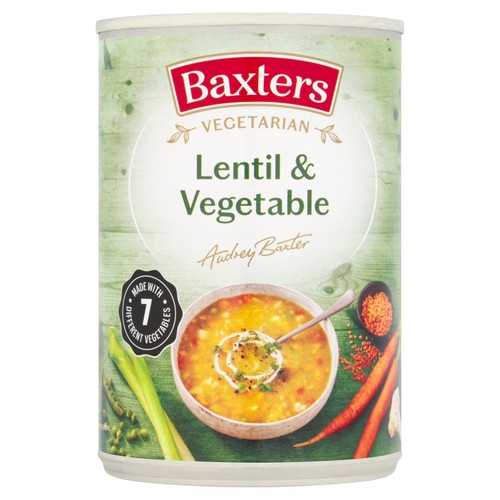 Baxters Vegetarian Lentil & Vegetable Soup