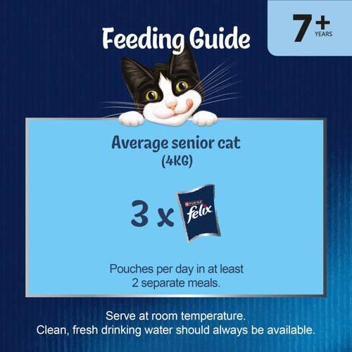 Felix As Good As it Looks Senior 7+ Mixed in Jelly Wet Cat Food  thumbnail 8