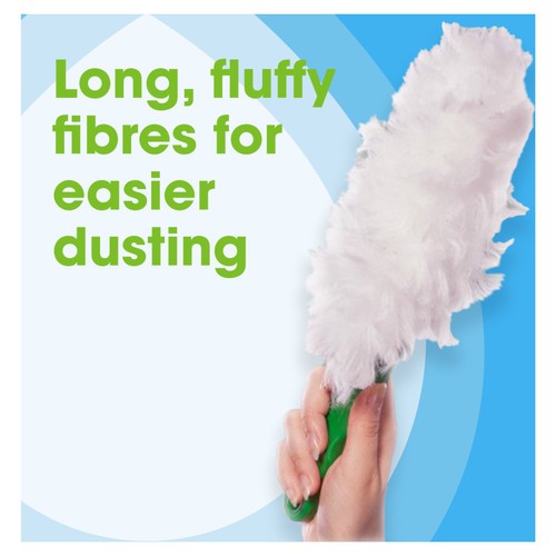 Pledge Dust It Fluffy Duster Starter Pack, 1 Handle & 2 Refills thumbnail 6