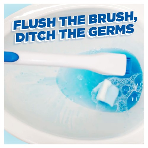 Duck Toilet Fresh Brush Starter Kit 1 Handle 4 Refills thumbnail 6