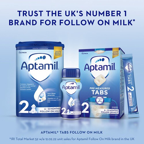 Aptamil 2 Follow On Baby Milk Formula Liquid Ready to Feed 6-12 Months thumbnail 7