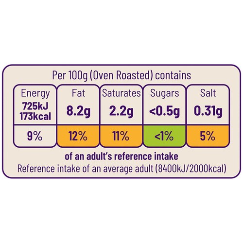 Ocado British Chicken Crown with Salt & Pepper thumbnail 3