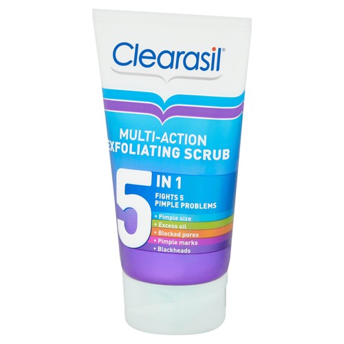 Clearasil 5 in 1 Multi-Action Exfoliating Face Scrub thumbnail 2