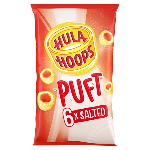 Hula Hoops Puft Salted Multipack Crisps