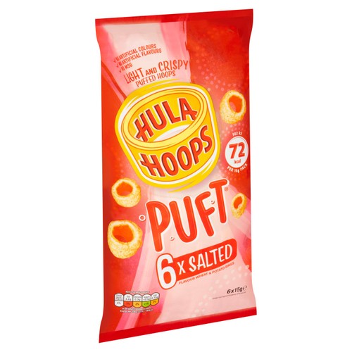 Hula Hoops Puft Salted Multipack Crisps thumbnail 5