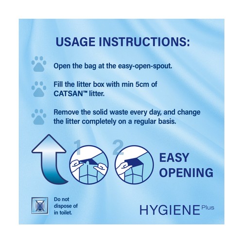 Catsan Hygiene Non-Clumping Odour Control Cat Litter  thumbnail 3